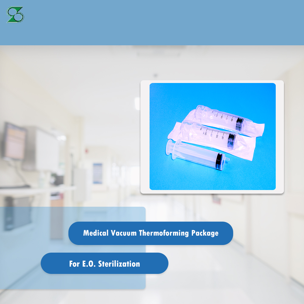 NY/PE thermoforming film for E.O. Sterilization NY/PE thermoforming film for E.O. Sterilization