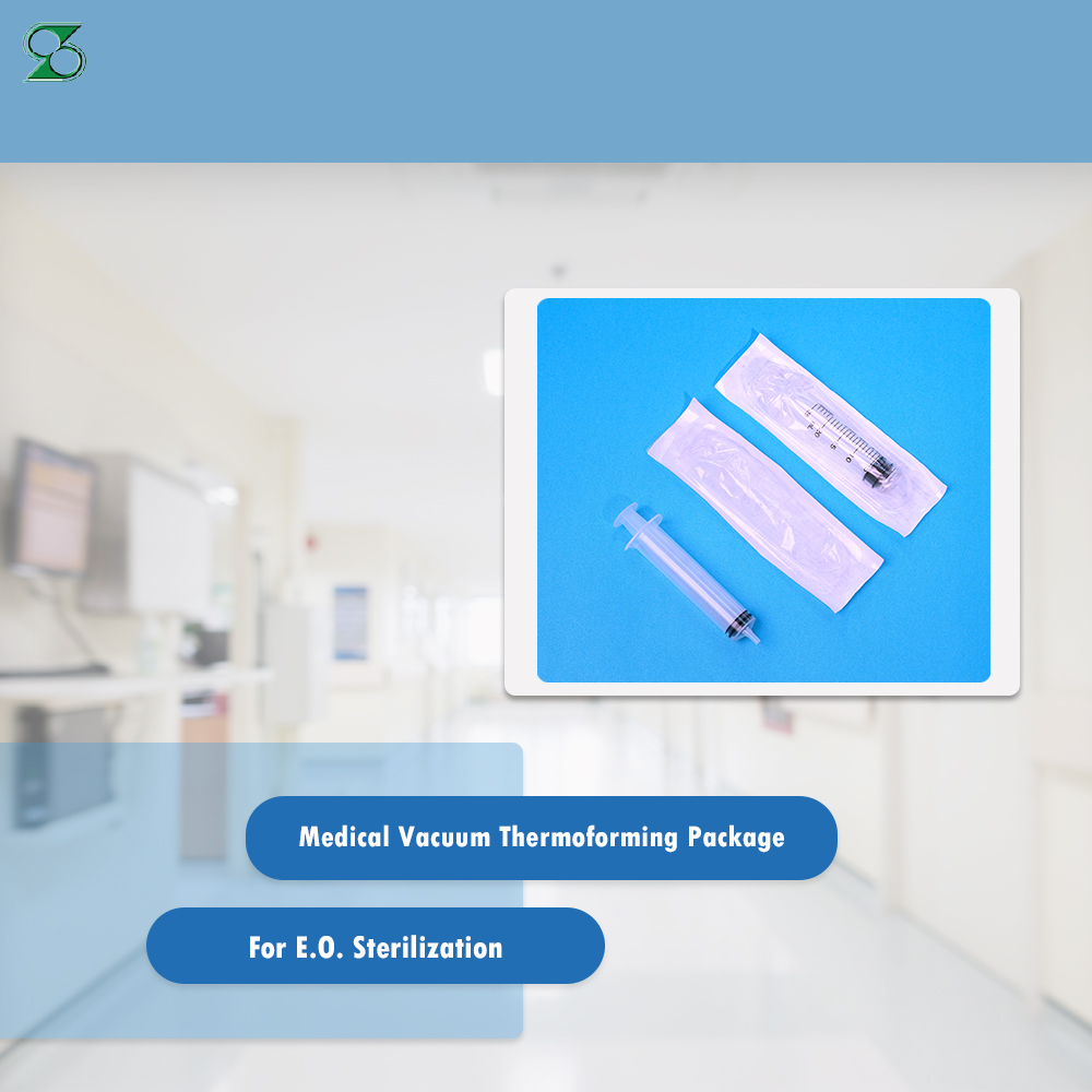 NY/PE thermoforming film for E.O. Sterilization NY/PE thermoforming film for E.O. Sterilization